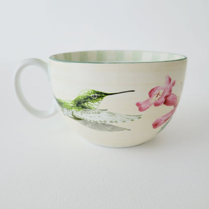 Lenox Summer Greetings Large Hummingbird Breakfast Cup & Saucer Set