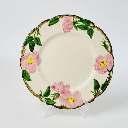 Franciscan Desert Rose Salad Plate c.1949-53, USA Back Stamp
