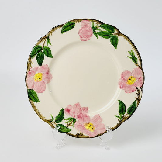 Franciscan Desert Rose Salad Plate c.1949-53, USA Back Stamp