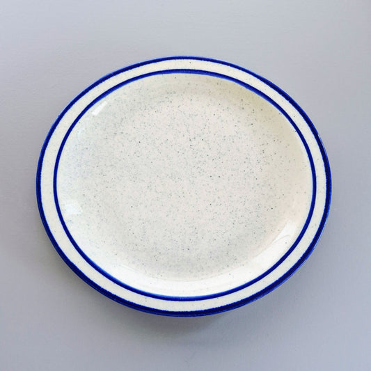 Syracuse KINGS INN Oval Steak Plate, USA c1920s Restaurant Ware