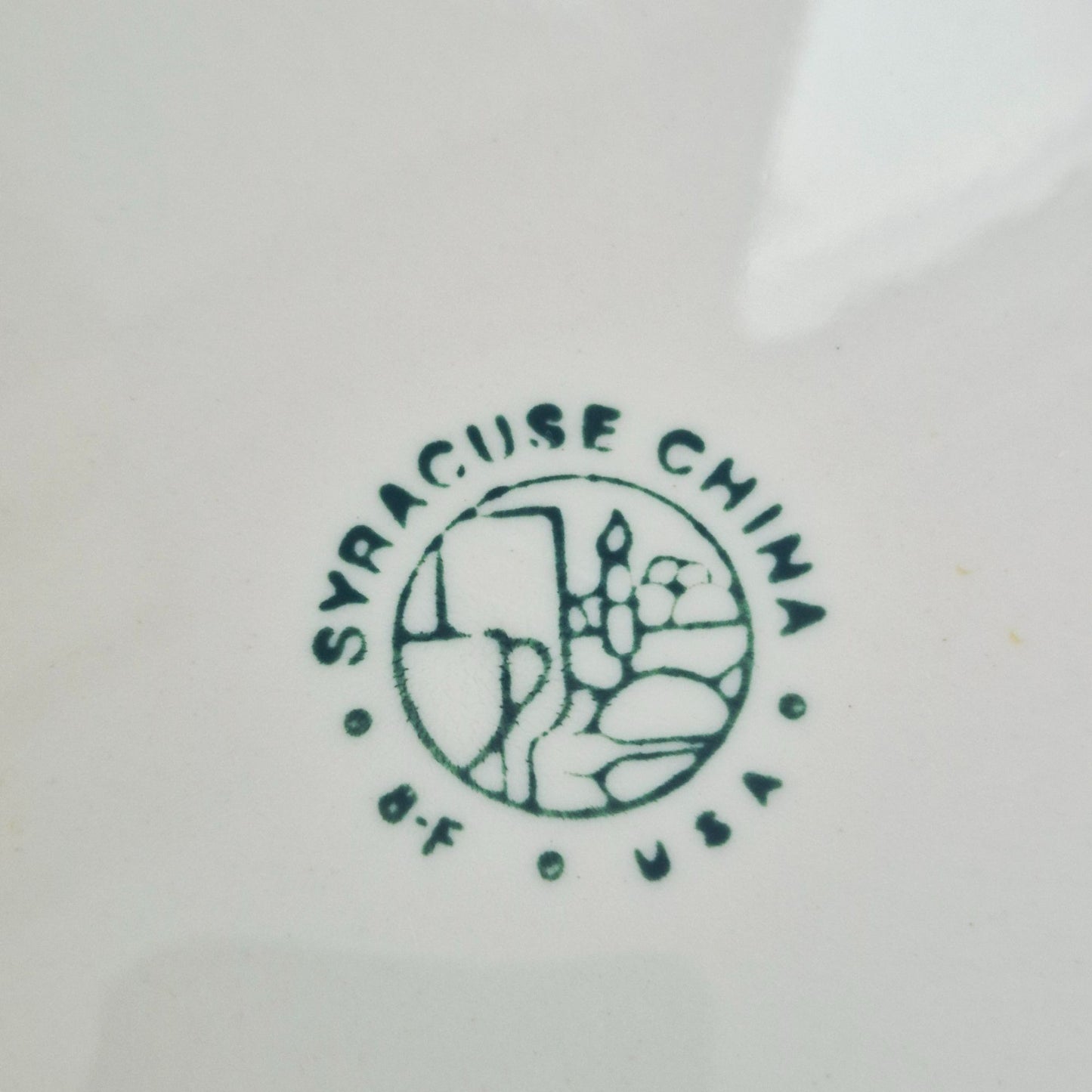 Syracuse "Kings Inn" Oval Steak Plate, USA c1920s Restaurant Ware