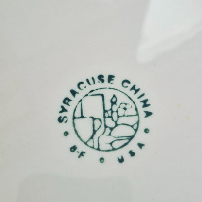 Syracuse "Kings Inn" Oval Steak Plate, USA c1920s Restaurant Ware