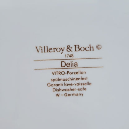 Villeroy & Boch "Delia" 15" Oval Serving Platter, c.1990-94 Germany