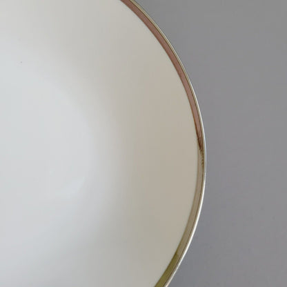 Johann Haviland Wedding Ring Berry Bowl Set of 2, Platinum Trim c.1960s Germany