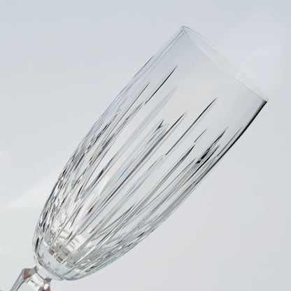 Lenox Decor Cut Crystal Fluted Champagne Glasses, Set Of 2