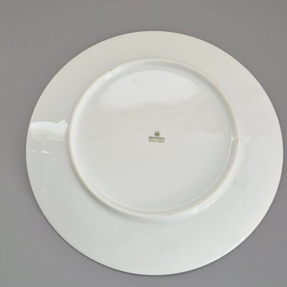 Bareuther Peach & Cherry Dinner Plates, c.1970-90s Germany
