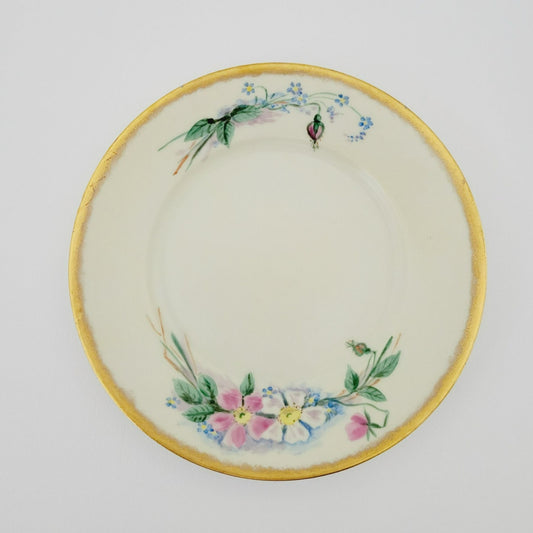 Antique Johann Haviland Waldershof Appetizer Plate, RARE, c.1907-24 Germany