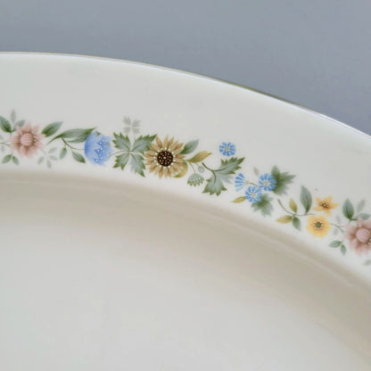 Royal Doulton Pastorale 16" Oval Platter, c. 1970-90 England