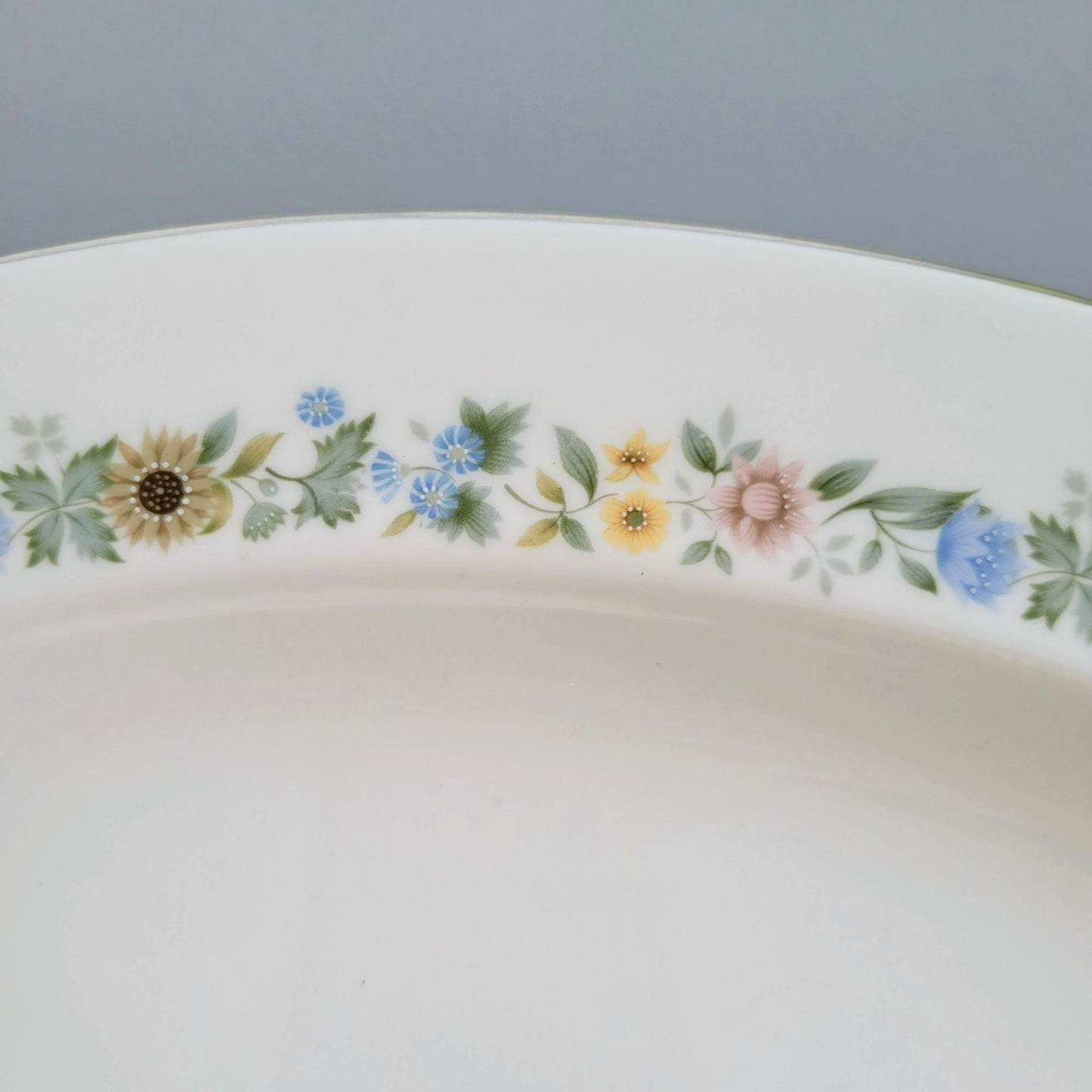 Royal Doulton Pastorale 16" Oval Platter, c. 1970-90 England