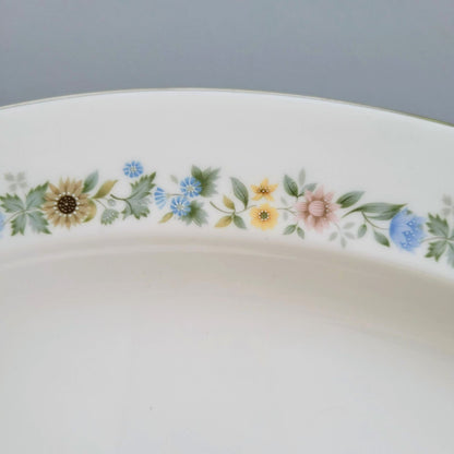 Royal Doulton Pastorale 16" Oval Platter, c. 1970-90 England