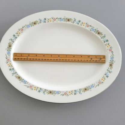 Royal Doulton Pastorale 16" Oval Platter, c. 1970-90 England