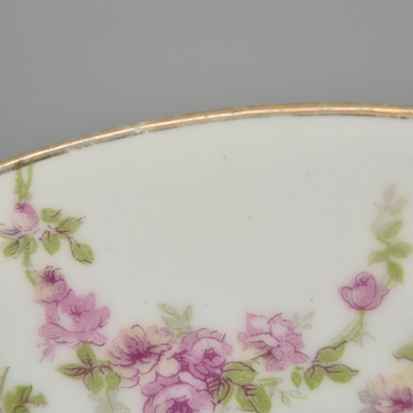 Bernardaud Floral & Swag Bread Plate, Set of 2, Made in France