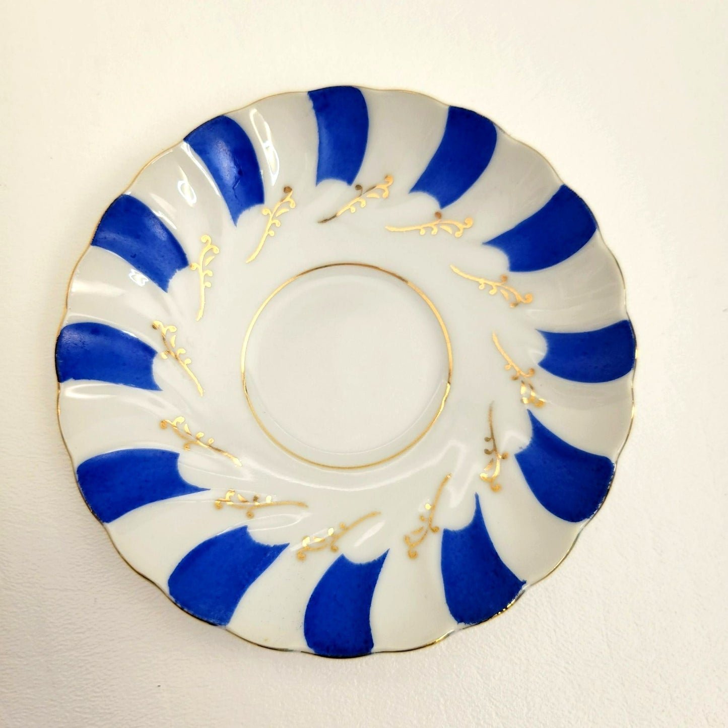 Ucagco China Demitasse Cup & Saucer, Set of 4, Made in Occupied Japan