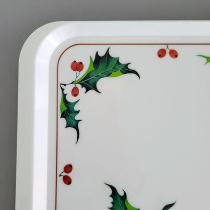 Villeroy & Boch Holly 18" Plastic Serving Tray, Italy c.1991-94