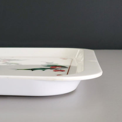 Villeroy & Boch Holly 18" Plastic Serving Tray, Italy c.1991-94