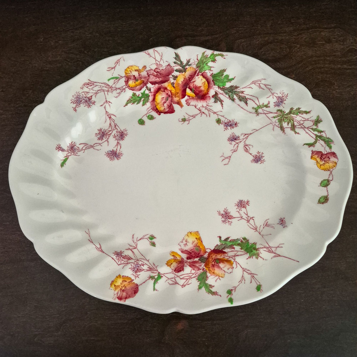 Royal Doulton Sherborne 13" Oval Platter,  c.1938-61 England