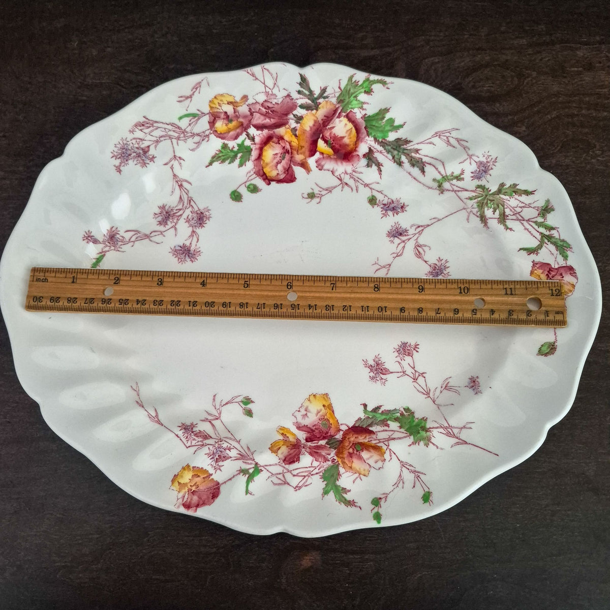 Royal Doulton Sherborne 13" Oval Platter,  c.1938-61 England