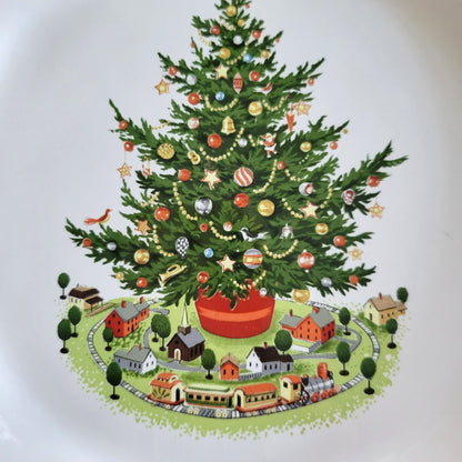 Pfaltzgraff Christmas Heritage Salad Plate, USA Made