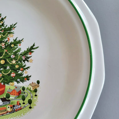 Pfaltzgraff Christmas Heritage Salad Plate, USA Made