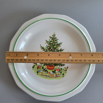 Pfaltzgraff Christmas Heritage Salad Plate, USA Made