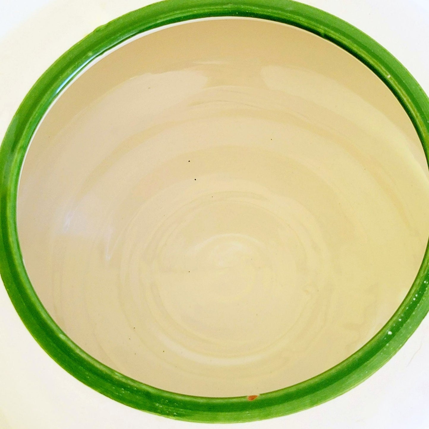 Italian Hand Painted Biscuit Cookie Jar, Santo Stefano Italy