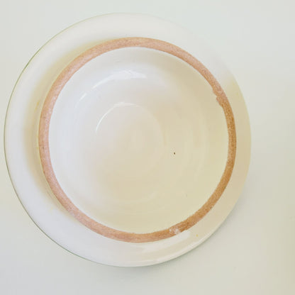 Italian Hand Painted Biscuit Cookie Jar, Santo Stefano Italy