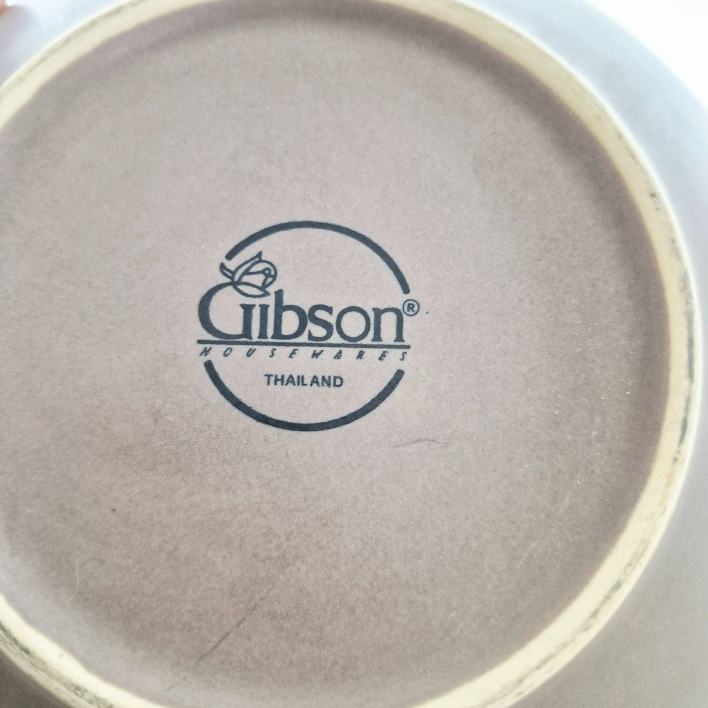 Gibson Paradiso Mink 9" Stoneware Serving Bowl