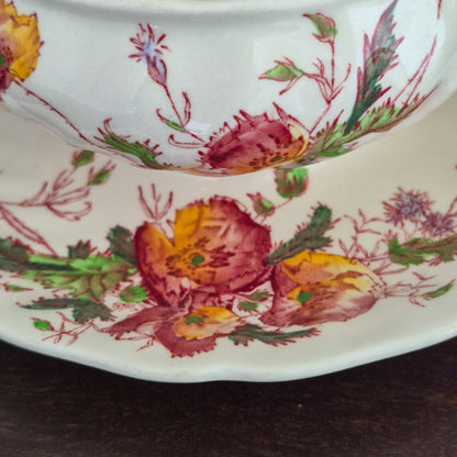 Royal Doulton "Sherborne" Gravy Boat & Underplate, c.1938-61 England