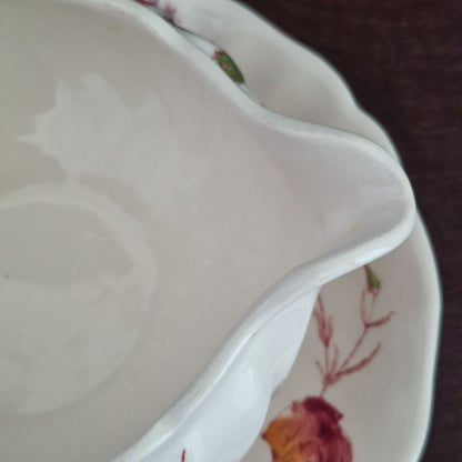 Royal Doulton "Sherborne" Gravy Boat & Underplate, c.1938-61 England