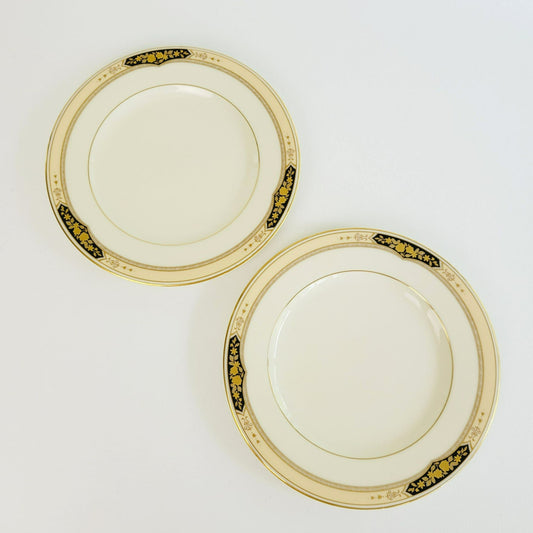 Mikasa Crown Hall Salad Plate, Set of 2, Japan c.1999-2001