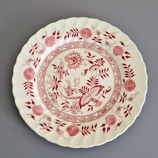 Wood & Sons "Old Vienna" Ironstone Dinner Plate, England c.1960s