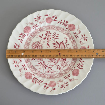 Wood & Sons "Old Vienna" Ironstone Dinner Plate, England c.1960s