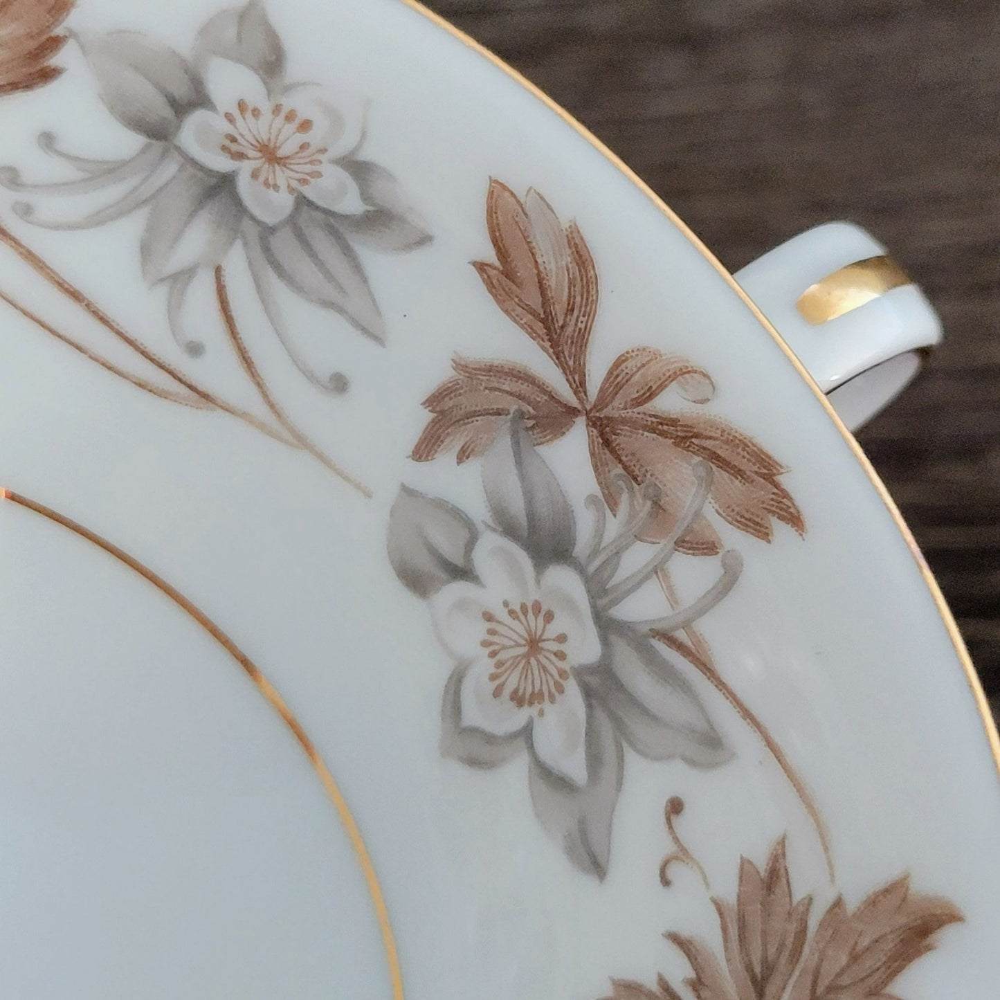 Noritake Allison Teacup & Saucer, 2 Sets, c.1950s Japan