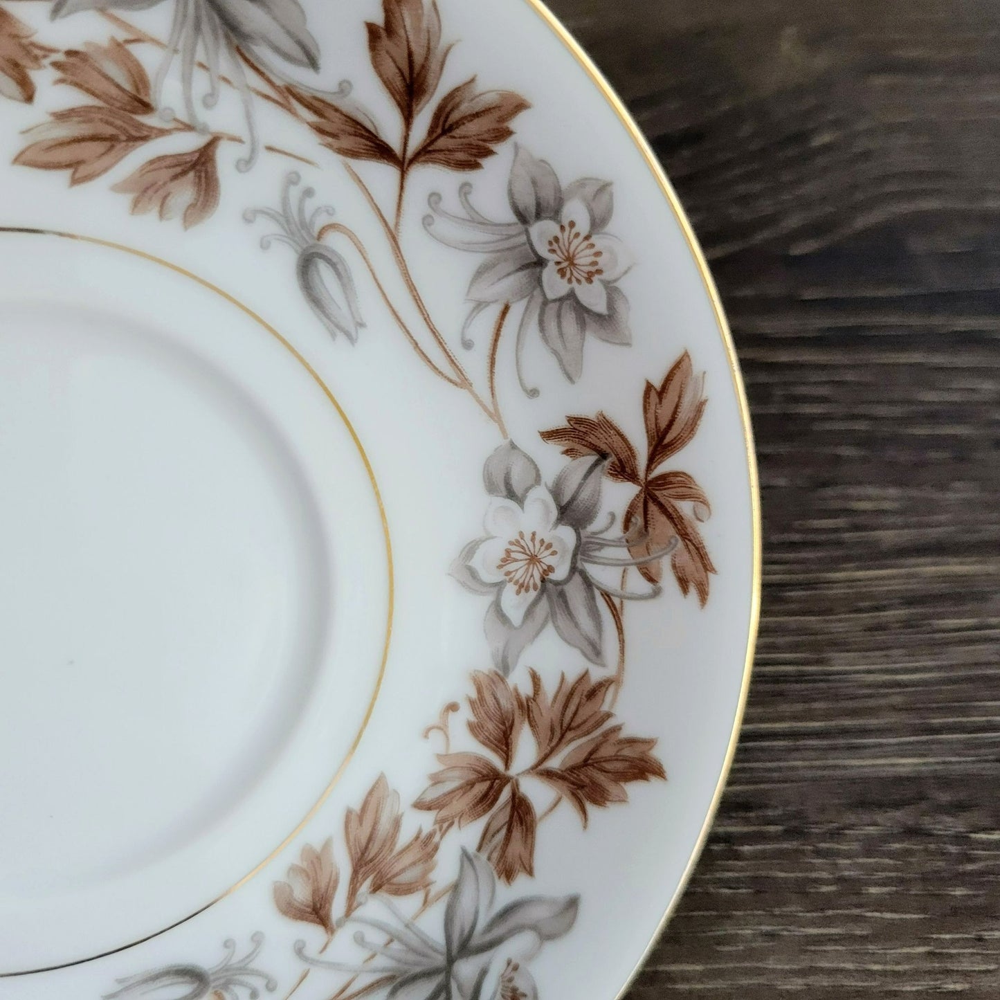 Noritake Allison Teacup & Saucer, 2 Sets, c.1950s Japan