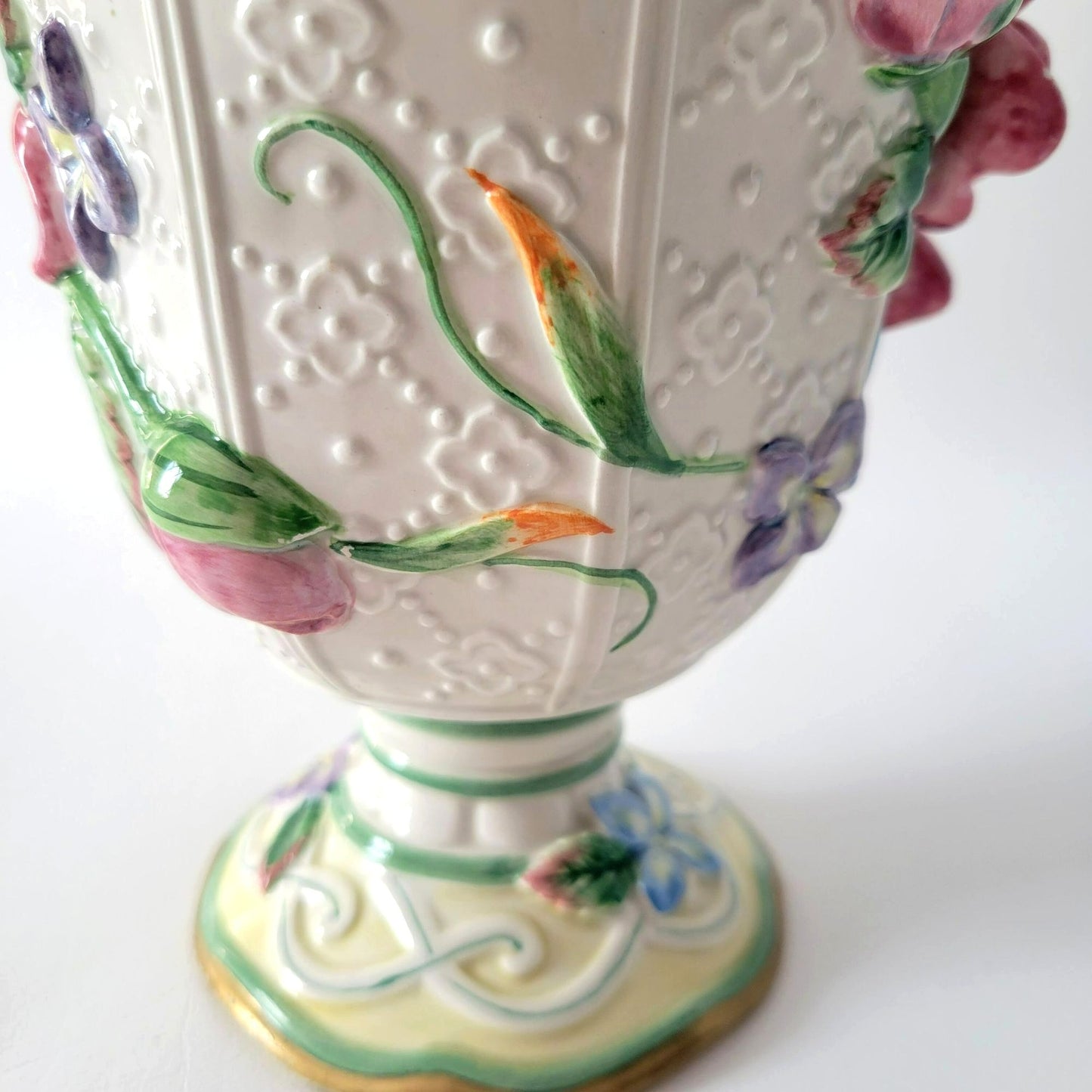 Fitz & Floyd Garden Rhapsody Lidded Candy Dish
