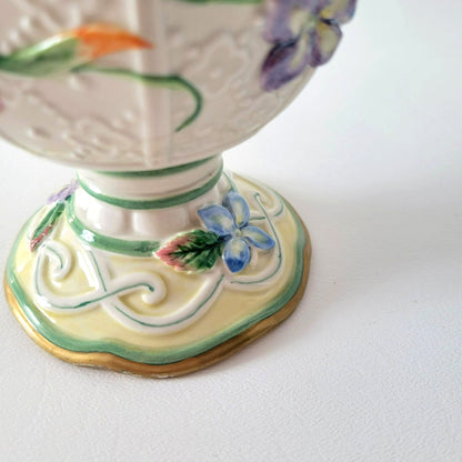 Fitz & Floyd Garden Rhapsody Lidded Candy Dish