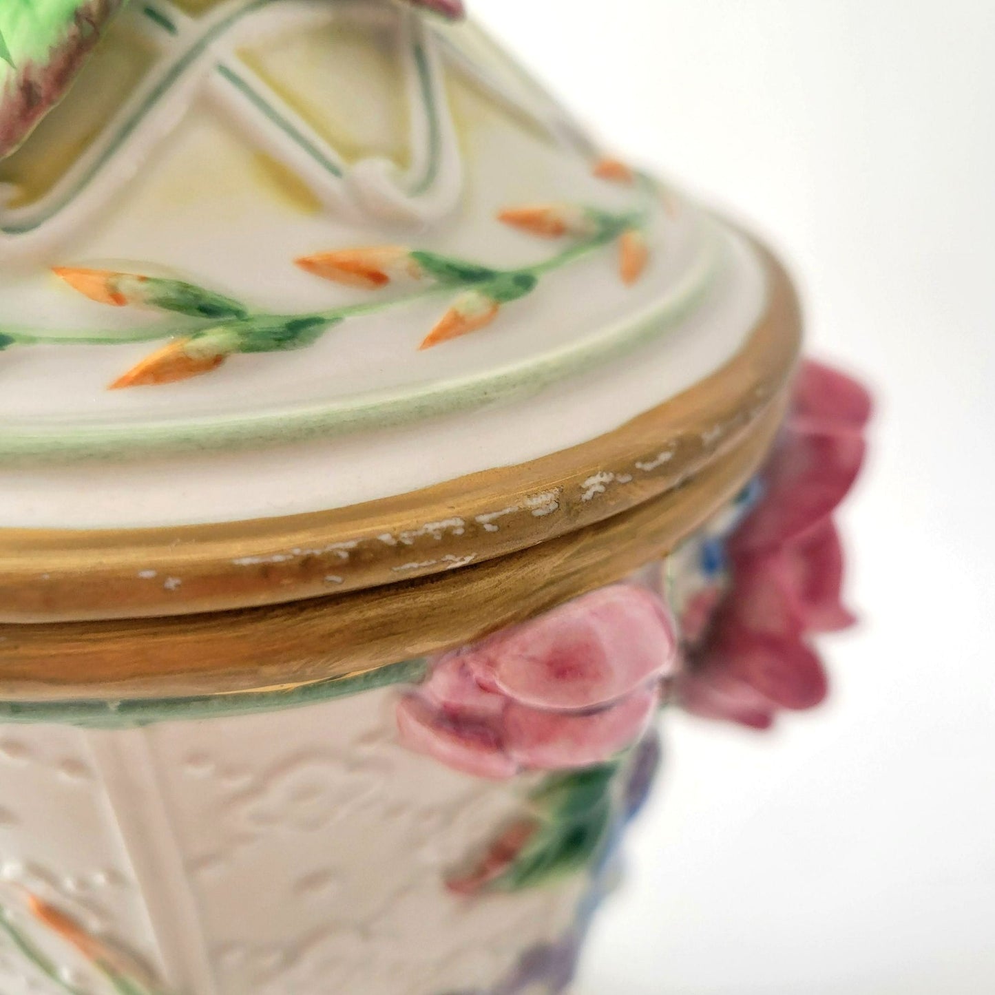 Fitz & Floyd Garden Rhapsody Lidded Candy Dish