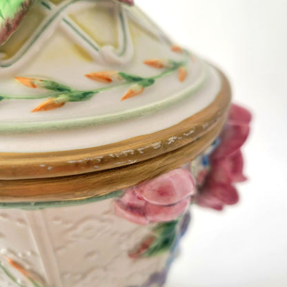 Fitz & Floyd Garden Rhapsody Lidded Candy Dish