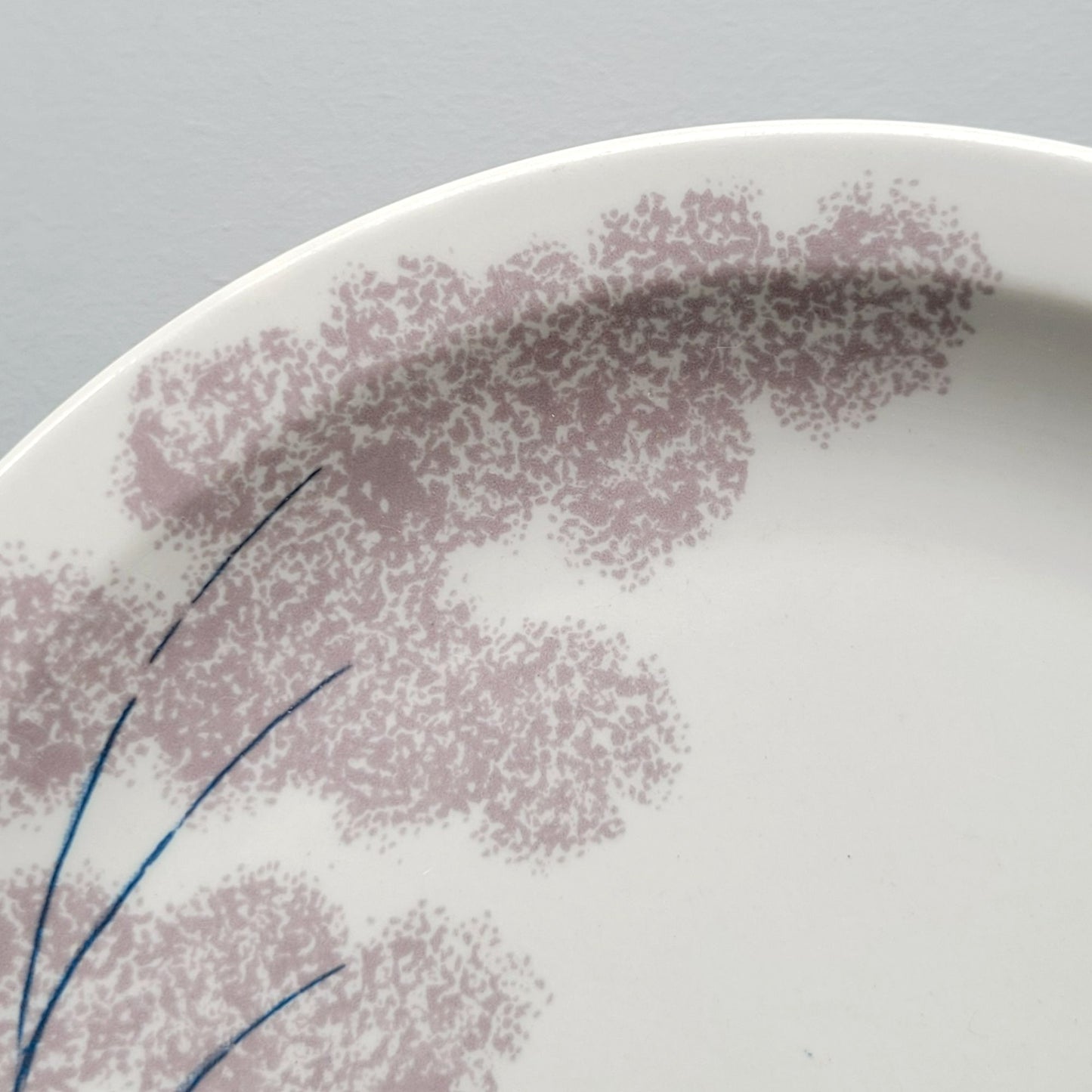 Homer Laughlin Chowning's Tavern Dinner Plate, Peacock Design, Restaurant Ware, USA Made