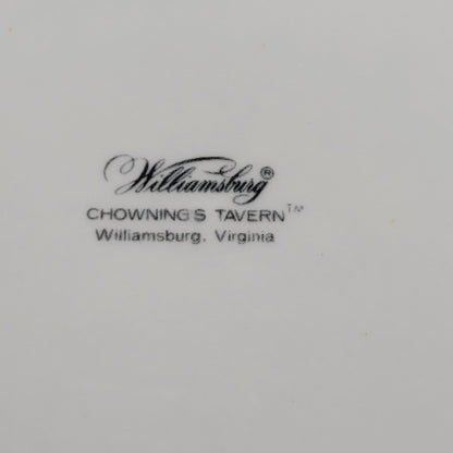 Homer Laughlin Chowning's Tavern Dinner Plate, Peacock Design, Restaurant Ware, USA Made