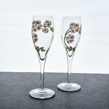 Perrier Jouet Fluted Champagne Set, Made in France