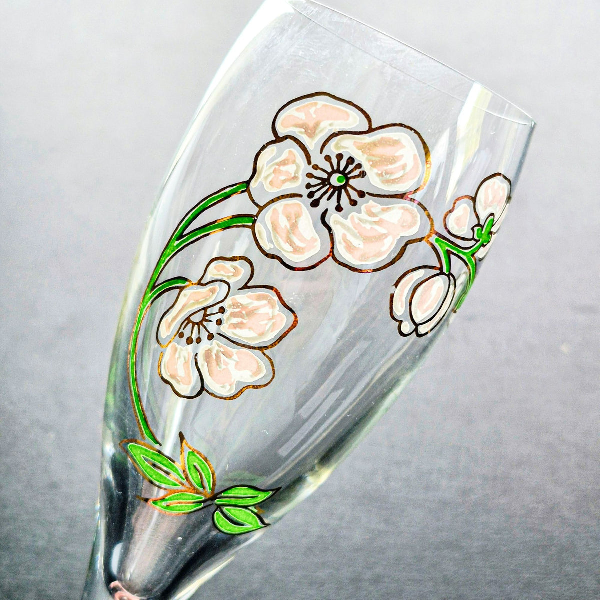 Perrier Jouet Fluted Champagne Set, Made in France