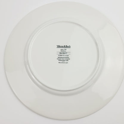 Villeroy & Boch Basket Dinner Plate, Made in Germany