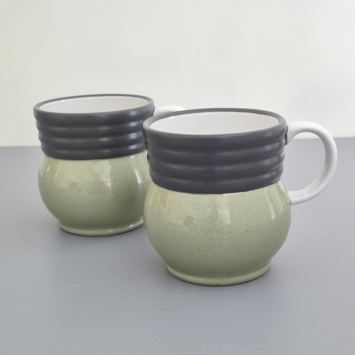 Pfaltzgraff "Sphere" Stoneware Mug, Set of 2, c.2001-07