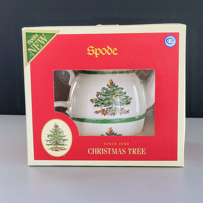 Spode Christmas Tree Tea For One Tea Set