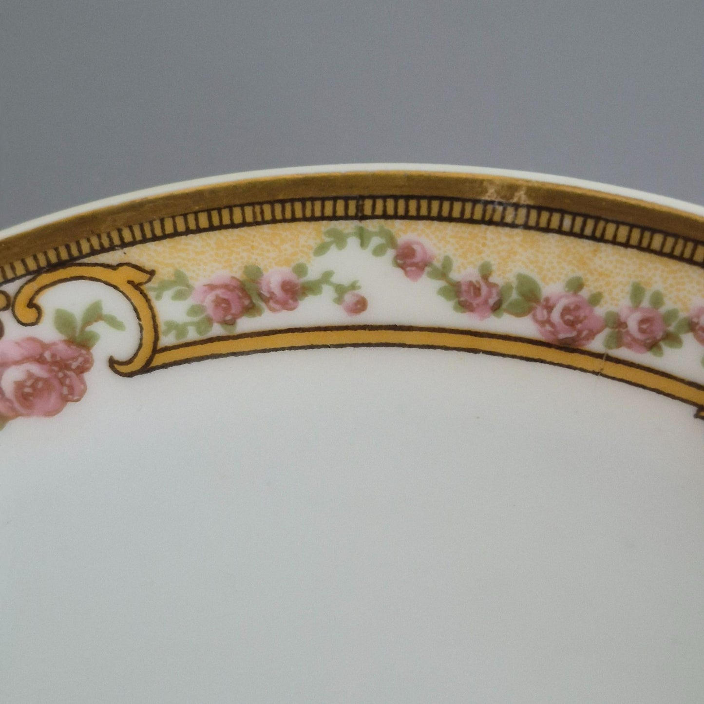 Haviland "Belford" Bouillon Cup & Saucer, 2 Sets, c.1903-1925 Limoges France
