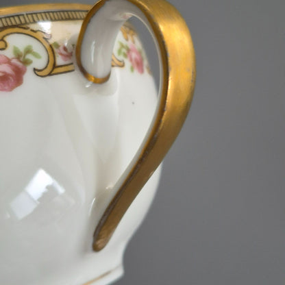 Haviland "Belford" Bouillon Cup & Saucer, 2 Sets, c.1903-1925 Limoges France