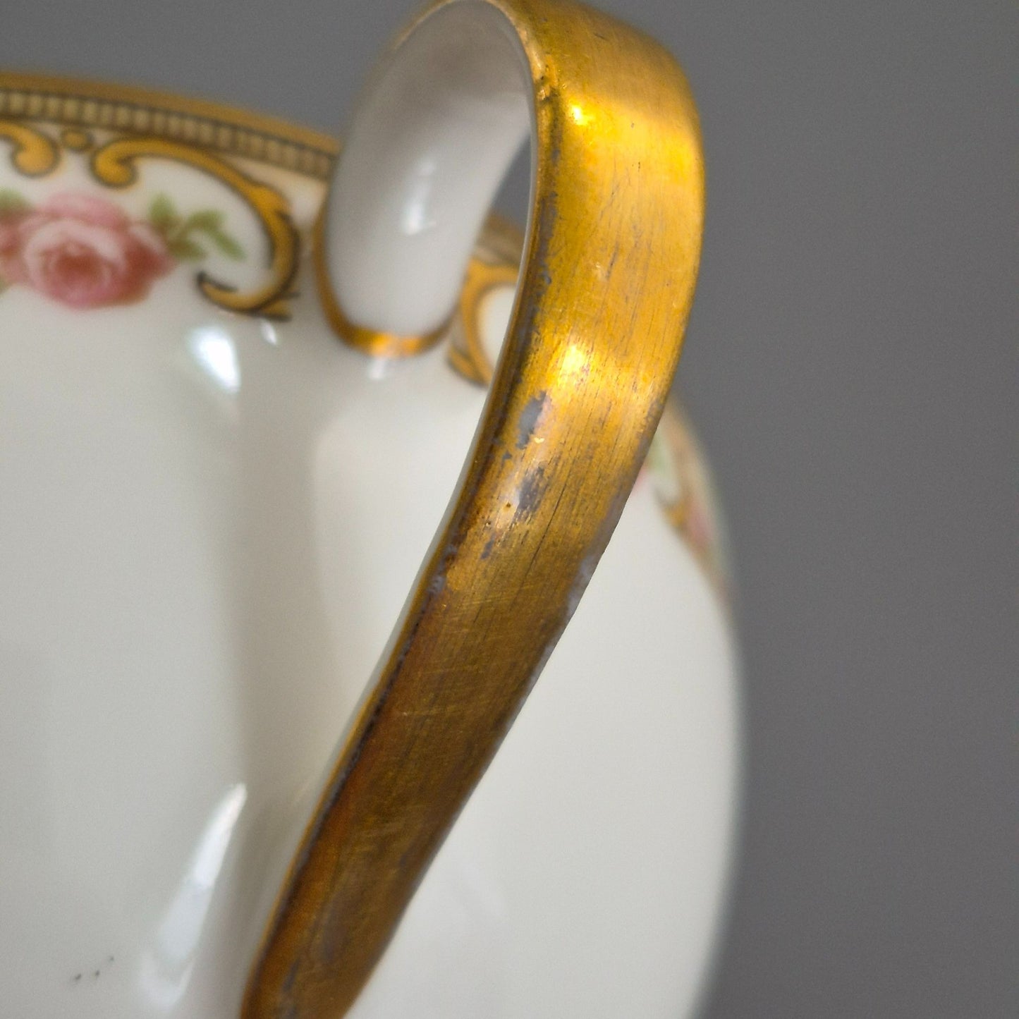 Haviland "Belford" Bouillon Cup & Saucer, 2 Sets, c.1903-1925 Limoges France