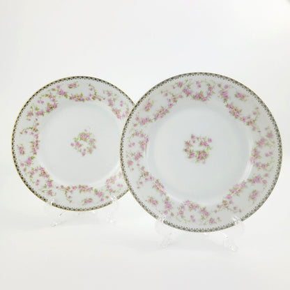 AP Austria Bridal Rose Tapestry Salad Plate, Set of 2