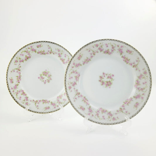 AP Austria Bridal Rose Tapestry Salad Plate, Set of 2